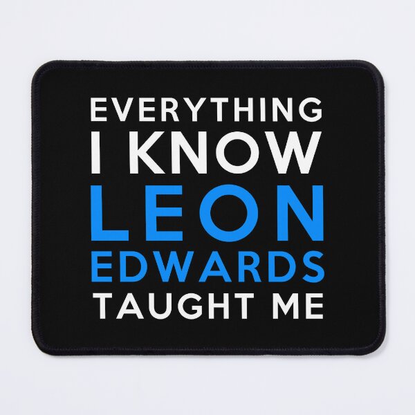 Item preview, Leon Edwards - Everything i know designed and sold by 2Girls1Shirt.