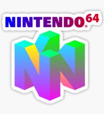Vapor Gradient N64 Sticker