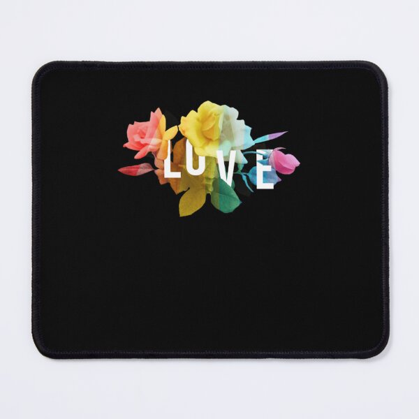 Item preview, Love Continues To Grow - Pride Floral Typography Classic T-Shirt designed and sold by JohnRabbai.