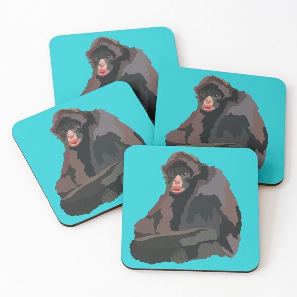Item preview, P is for Peruvian Spider Monkey,Peruvian Spider Monkey – Graceful Rainforest Primate of Peru Illustration designed and sold by PrettylittlepastelUk.