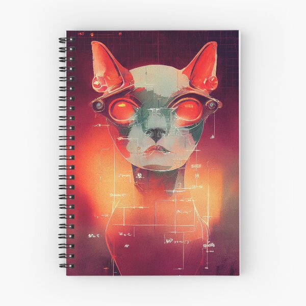 Item preview, Synthwave Cool Cat Poster #17 designed and sold by Åveline Dvorak.