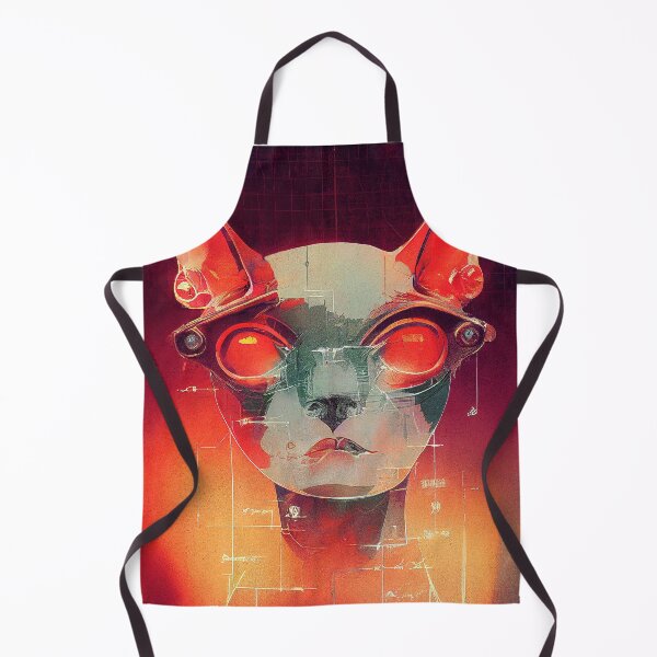 Item preview, Synthwave Cool Cat Poster #17 designed and sold by Åveline Dvorak.