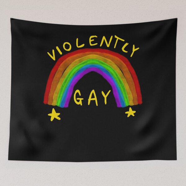 Artikelvorschau, Heftig Gay Pride Classic T-Shirt entworfen und verkauft von HomerMcClain.
