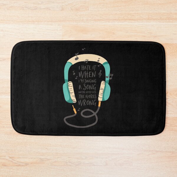 Item preview, I Hate It When I'm Singing A Song And The Artist Racerback designed and sold by oliviatzk.