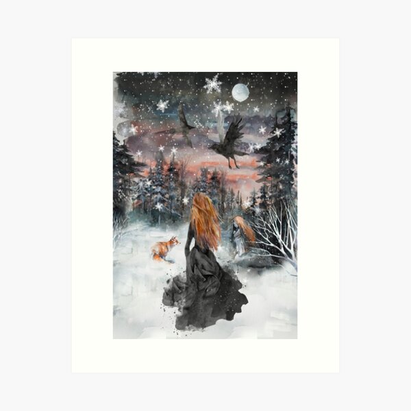 Item preview, Winter fairy tale designed and sold by ArtStyleAlice.