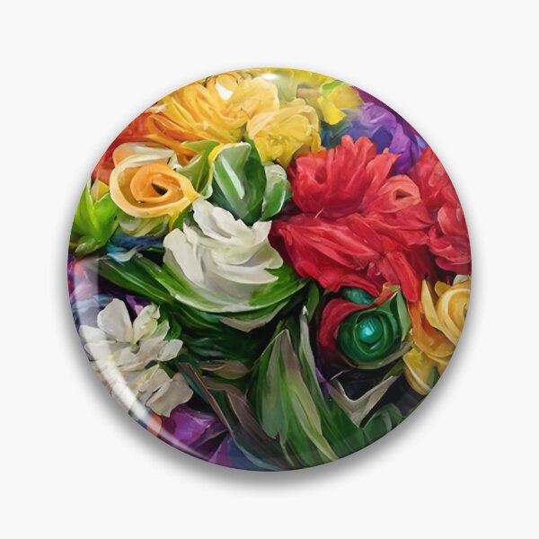 Item preview, Beautiful Blossoms Bouquet | Abstract Floral Arrangement designed and sold by AyfuDesigns.
