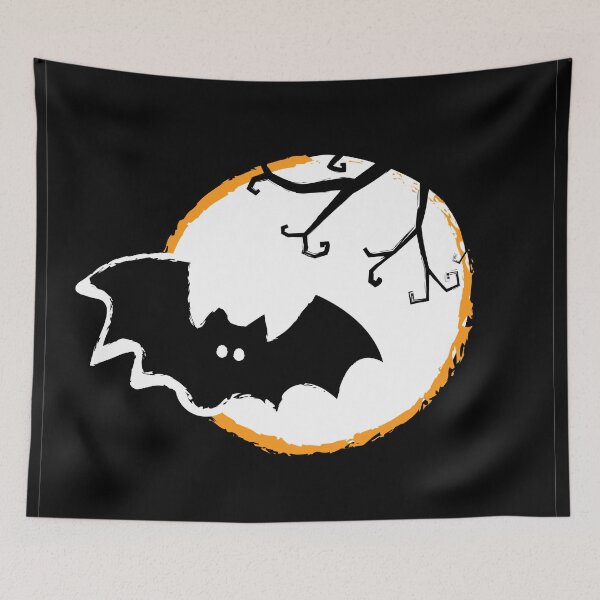 Item preview, Bat and Moon designed and sold by miavaldez.