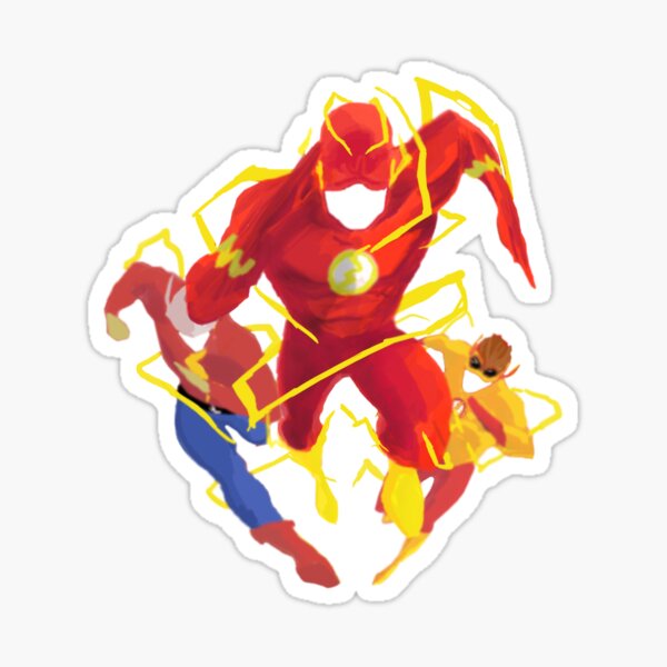 Equipo Flash Pegatina