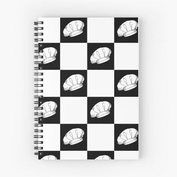 Item preview, Black and White Checkered Chef Hat Pattern designed and sold by HotHibiscus.