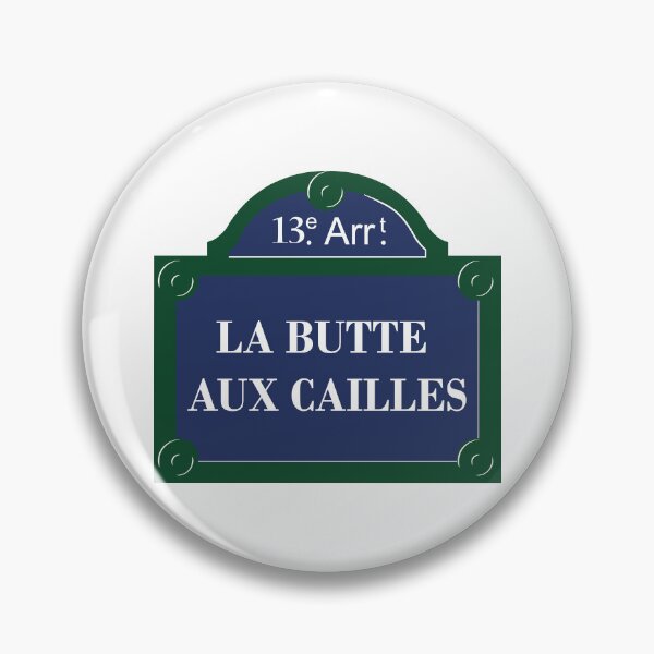 Item preview, Panel La Butte Aux Cailles 13th Arrondissement Paris designed and sold by BubbleManShop.