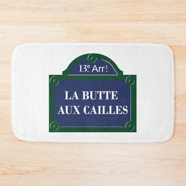 Item preview, Panel La Butte Aux Cailles 13th Arrondissement Paris designed and sold by BubbleManShop.