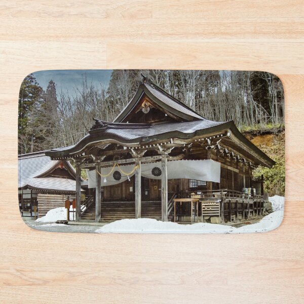 Item preview, Beautiful Mystic Togakure Shinto Shrine Temple Art Print designed and sold by XIX361ART.