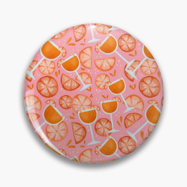 Item preview, Pink spritz cocktail designed and sold by Lenecreates.