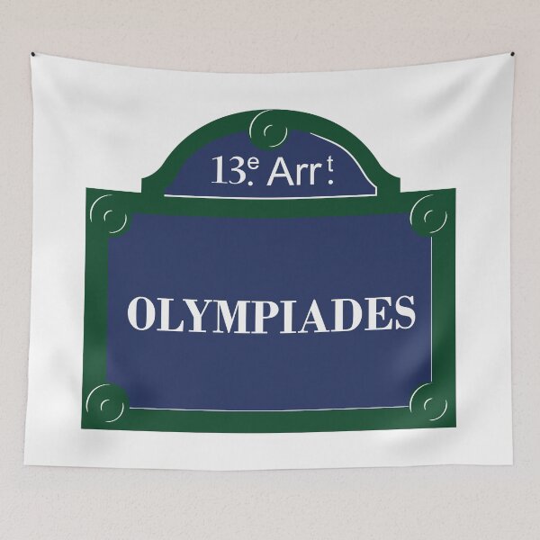 Item preview, Panel Olympiades 13th Arrondissement Paris designed and sold by BubbleManShop.