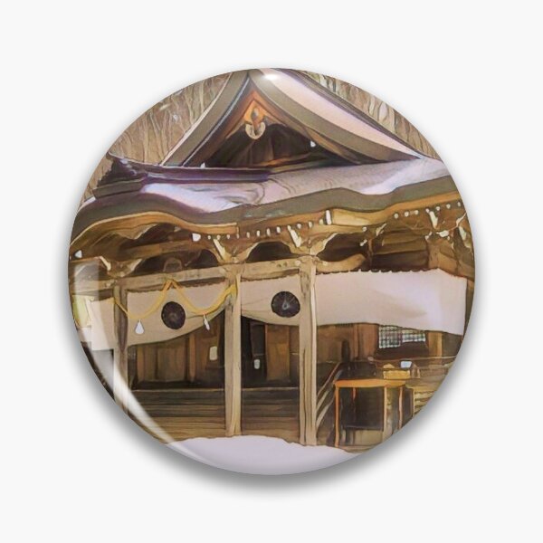 Item preview, Beautiful Mystic Togakure Shinto Shrine Temple Art Print - Cartoon designed and sold by XIX361ART.