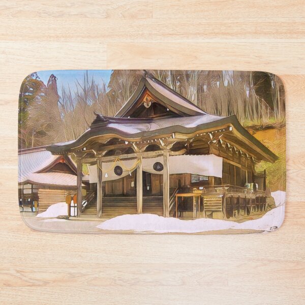 Item preview, Beautiful Mystic Togakure Shinto Shrine Temple Art Print - Cartoon designed and sold by XIX361ART.