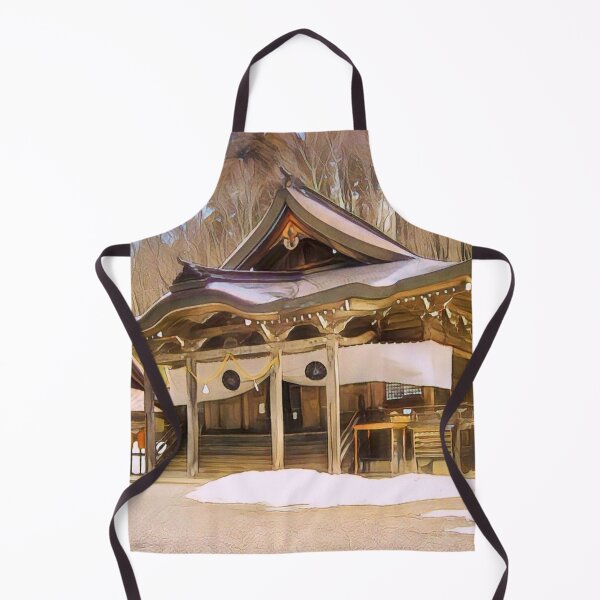 Item preview, Beautiful Mystic Togakure Shinto Shrine Temple Art Print - Cartoon designed and sold by XIX361ART.