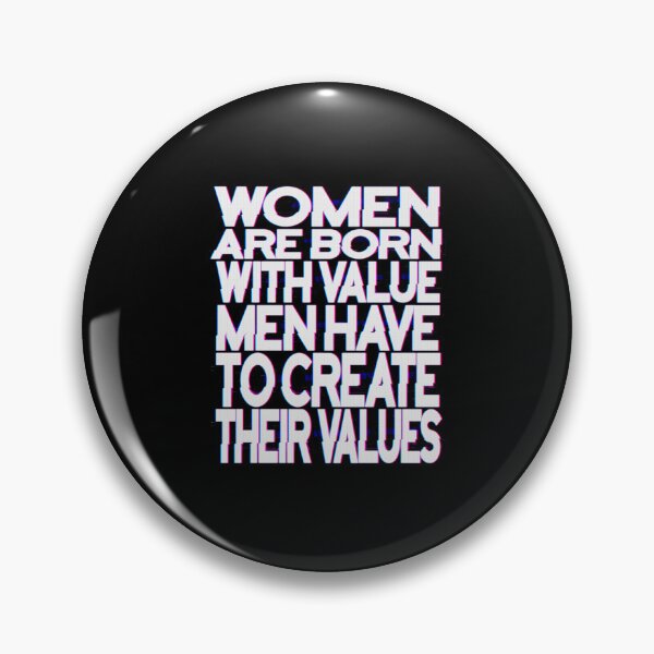 Item preview, Women Are Born With Value Men Have To Create Their Values, No simp designed and sold by StayWokeKings.