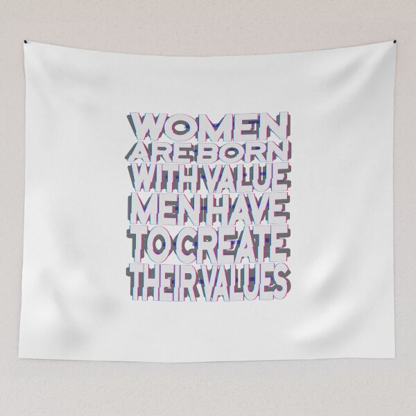Item preview, Women Are Born With Value Men Have To Create Their Values, No simp designed and sold by StayWokeKings.