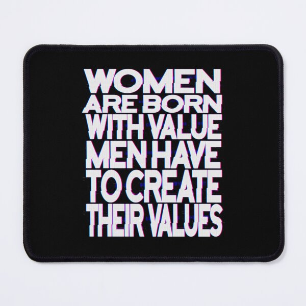 Item preview, Women Are Born With Value Men Have To Create Their Values, No simp designed and sold by StayWokeKings.