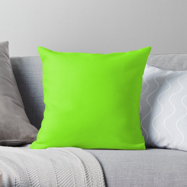 neon green pillow cases
