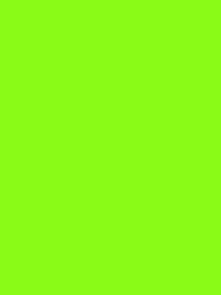 Super Bright Chartreuse Solid Neon Green by podartist
