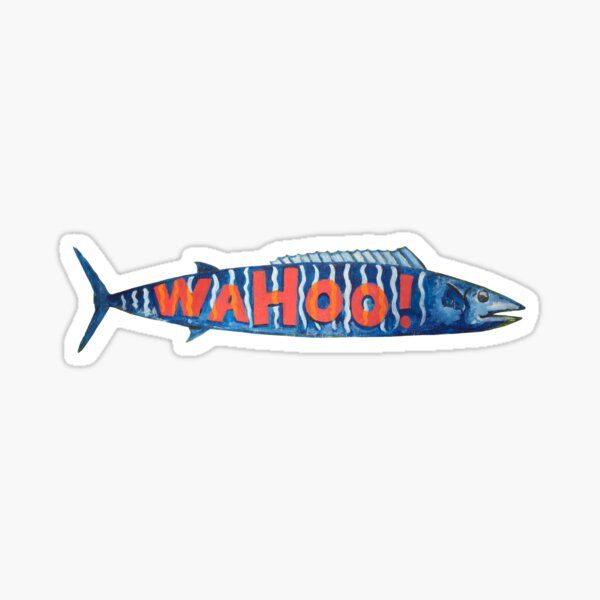 Vista previa del artículo con la obra «Wahoo!», diseñado y vendido por Tim Treadwell.