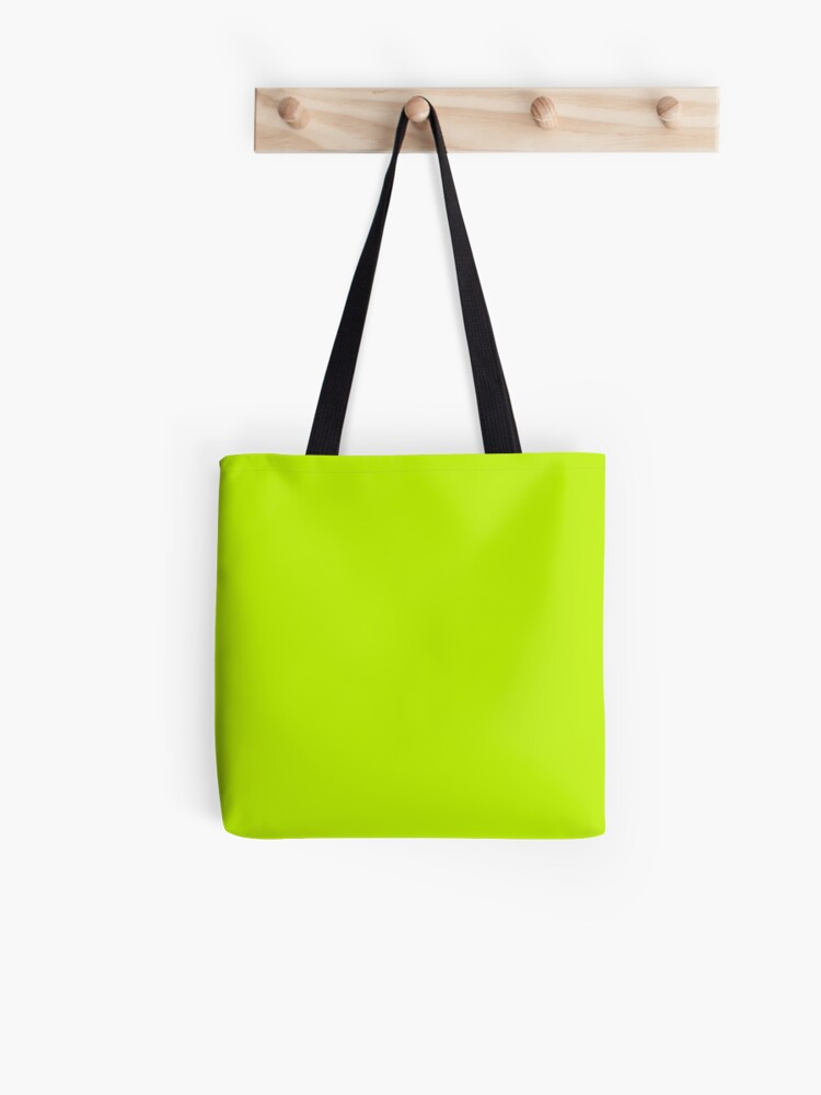 lime neon bag