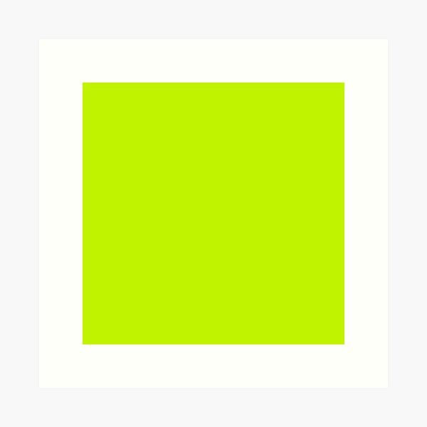 Item preview, Bitter Lime Neon Green Solid Color designed and sold by podartist.
