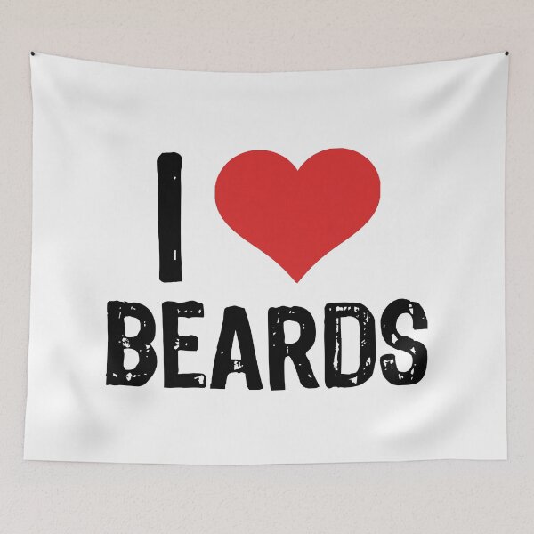 Item preview, I Love Beards designed and sold by The "I Love Everything" Shop.