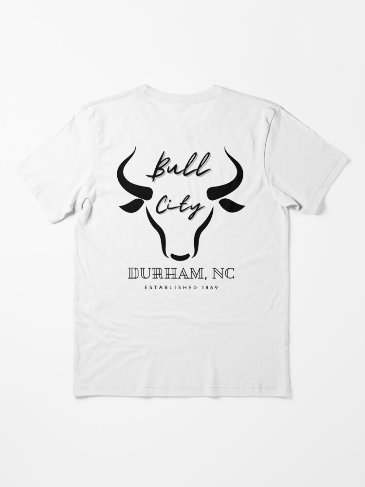  Classic Grey Bull City Durham T-Shirt : Clothing, Shoes &  Jewelry