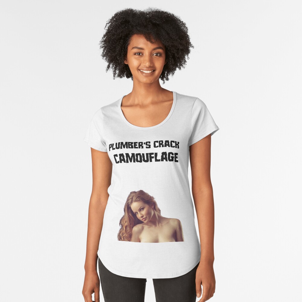 Funny Plumber Crack Camouflage funny plumber Essential T Shirt for Sale by Tee Hub Redbubble