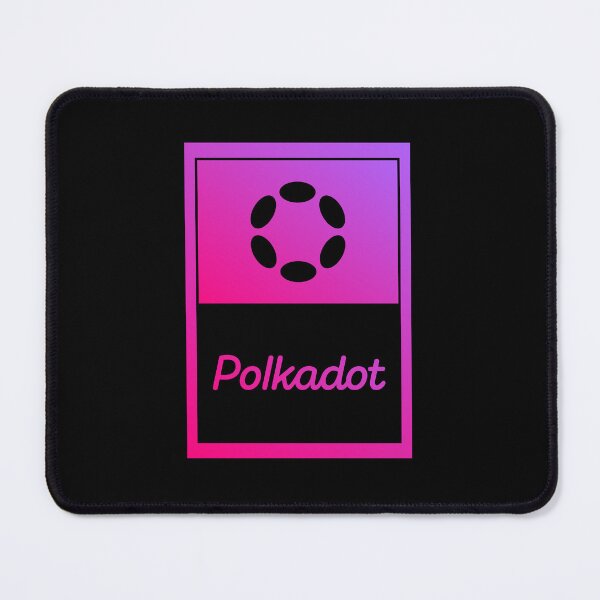 Item preview, Polkadot DOT Crypto Altcoin - Purple Pink Gradient Logo designed and sold by CryptoMoods.