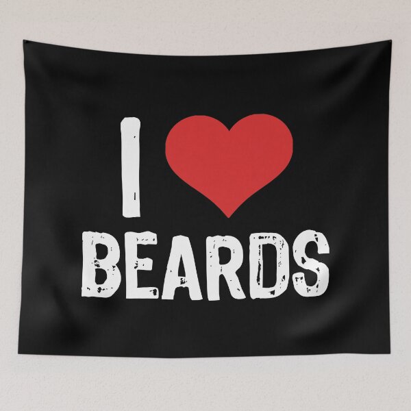 Item preview, I Love Beards designed and sold by The "I Love Everything" Shop.
