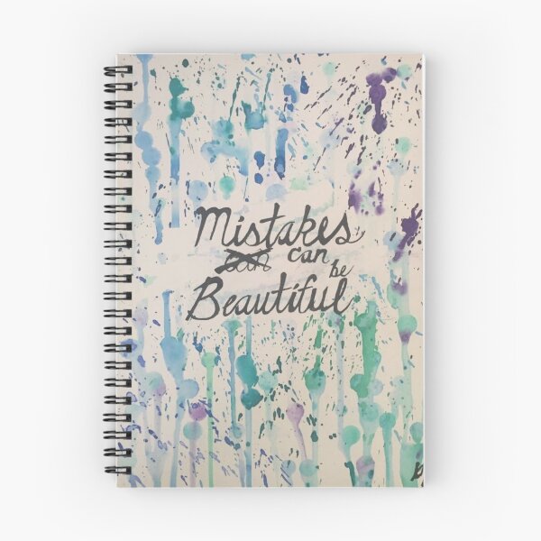 Item preview, "Mistakes can be Beautiful" - Watercolor Painting (PaintingTherapy) designed and sold by PaintingFire448.