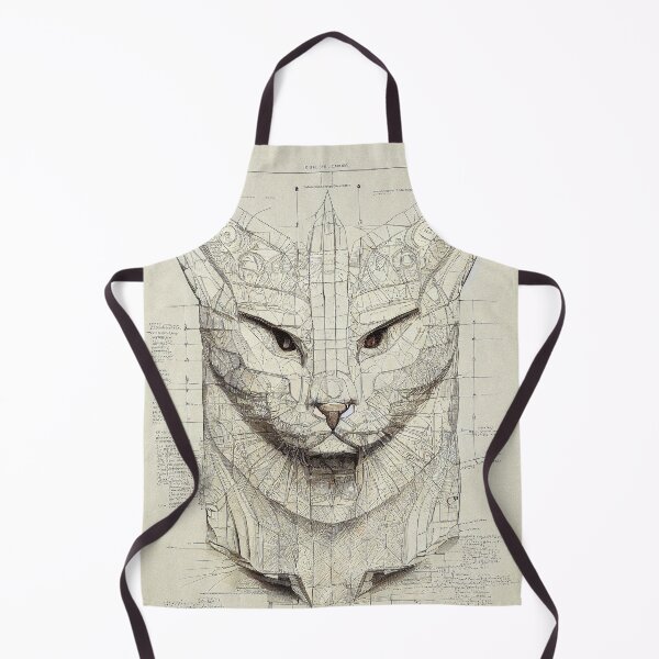Item preview, Cat Schematics №19. Cat Technical Blueprint Poster designed and sold by Åveline Dvorak.