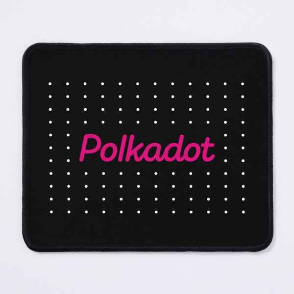 Item preview, Polkadot DOT Crypto Altcoin - Simple White Dot Pattern designed and sold by CryptoMoods.