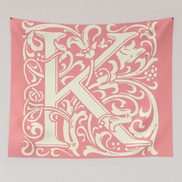 Item preview, K - Capital letter. William Morris' design designed and sold by MINDTHECHERRY.