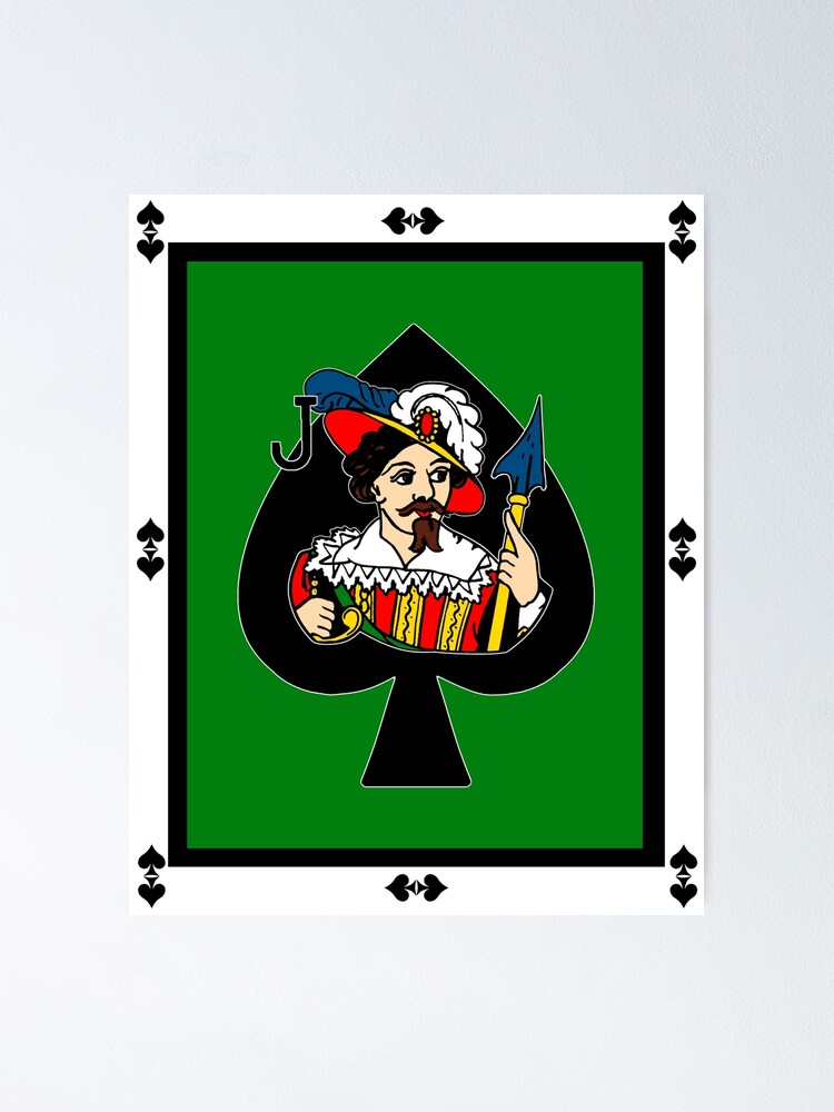 "Jack of Spades" Poster by Czerra Redbubble