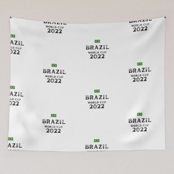 Item preview, BRAZIL  QATAR world cup 2022 designed and sold by cheslie-style.
