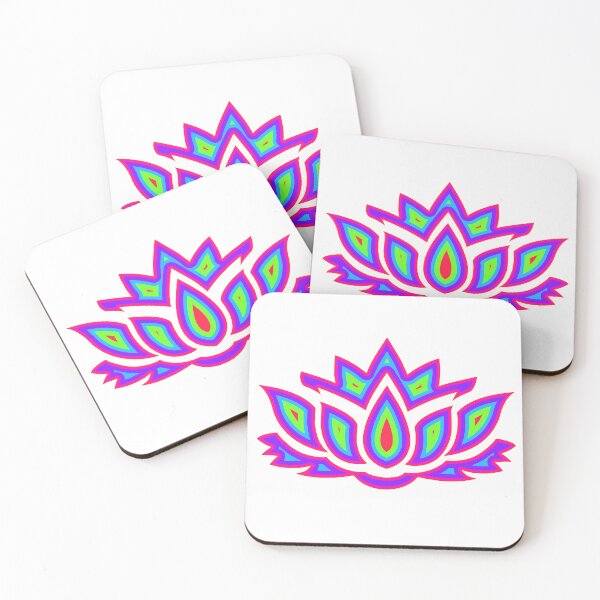 Item preview, Abstract Rainbow Geometric Flower designed and sold by SystemLion.
