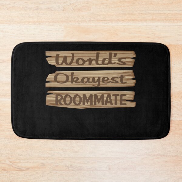 Item preview, Wooden Sign ROOMMATE designed and sold by StoreHornedFace.