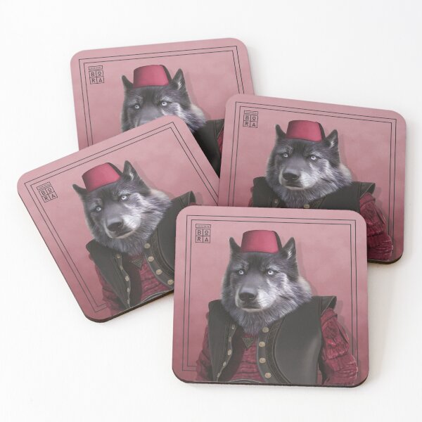 Item preview, Animal Society - Wolf Ottoman designed and sold by SocietiesByBORA.
