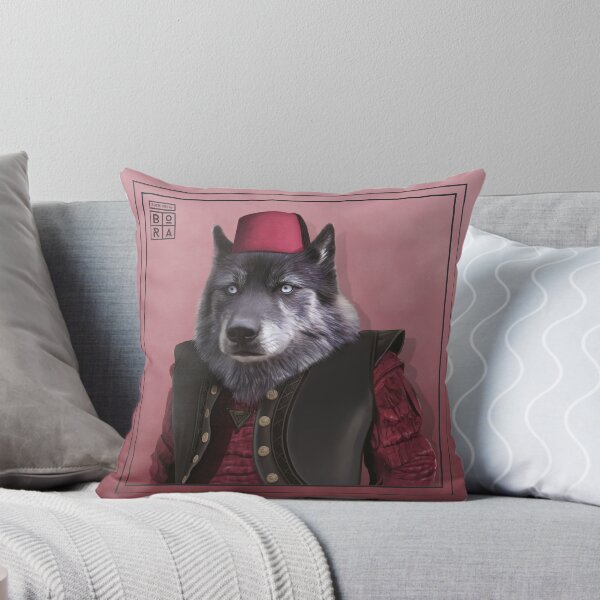 Item preview, Animal Society - Wolf Ottoman designed and sold by SocietiesByBORA.