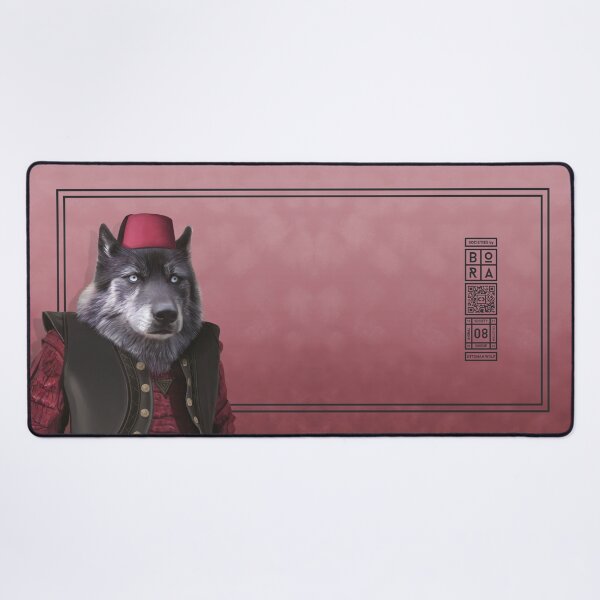 Item preview, Animal Society - Wolf Ottoman designed and sold by SocietiesByBORA.