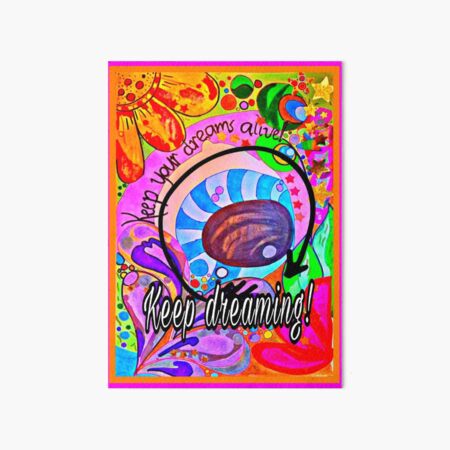 Keep dreaming. My weird drawing. Digital Art.