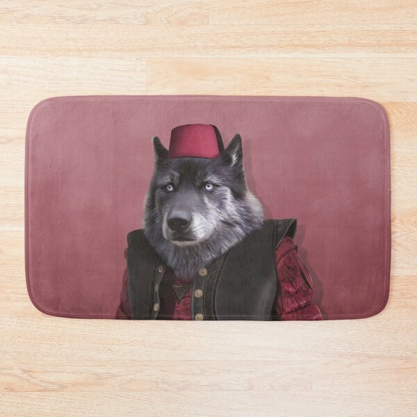 Item preview, Animal Society - Wolf Ottoman designed and sold by SocietiesByBORA.