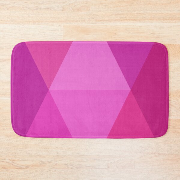 Item preview, hot pink triangles fuchsia geometric designed and sold by Latte Design.
