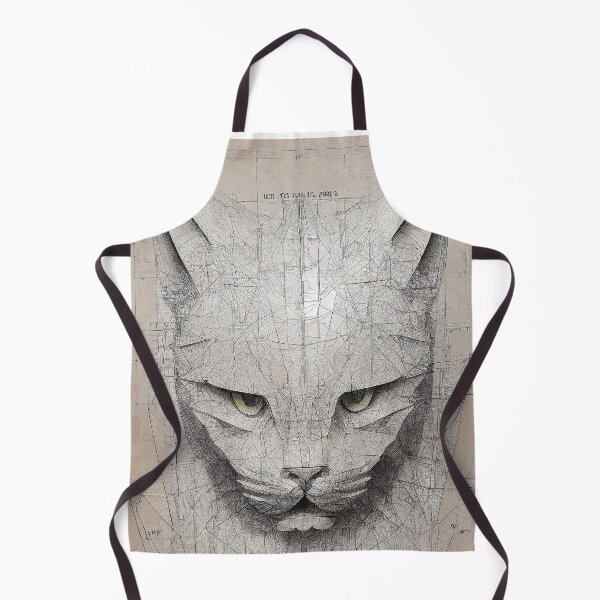 Item preview, Cat Schematics №14. Cat Technical Blueprint Poster designed and sold by Åveline Dvorak.