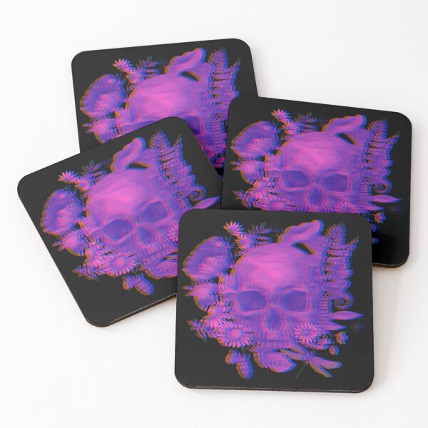 Item preview, SKULL AND FLOWERS designed and sold by I7Anan.